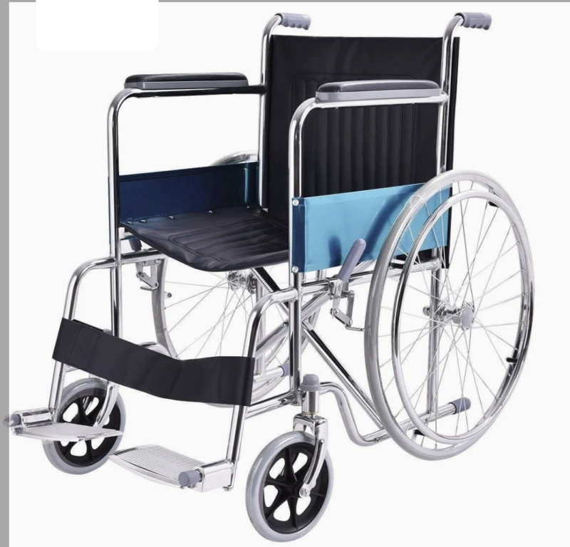 Foldable Steel Wheelchair