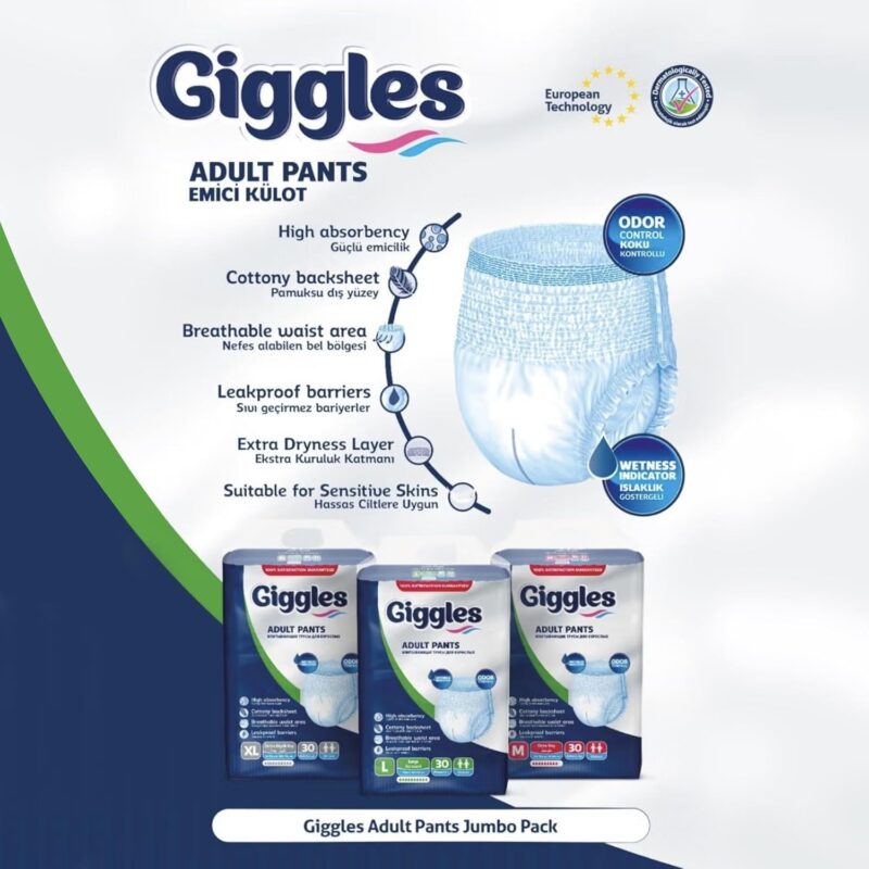 Giggles Adult Pullup pants