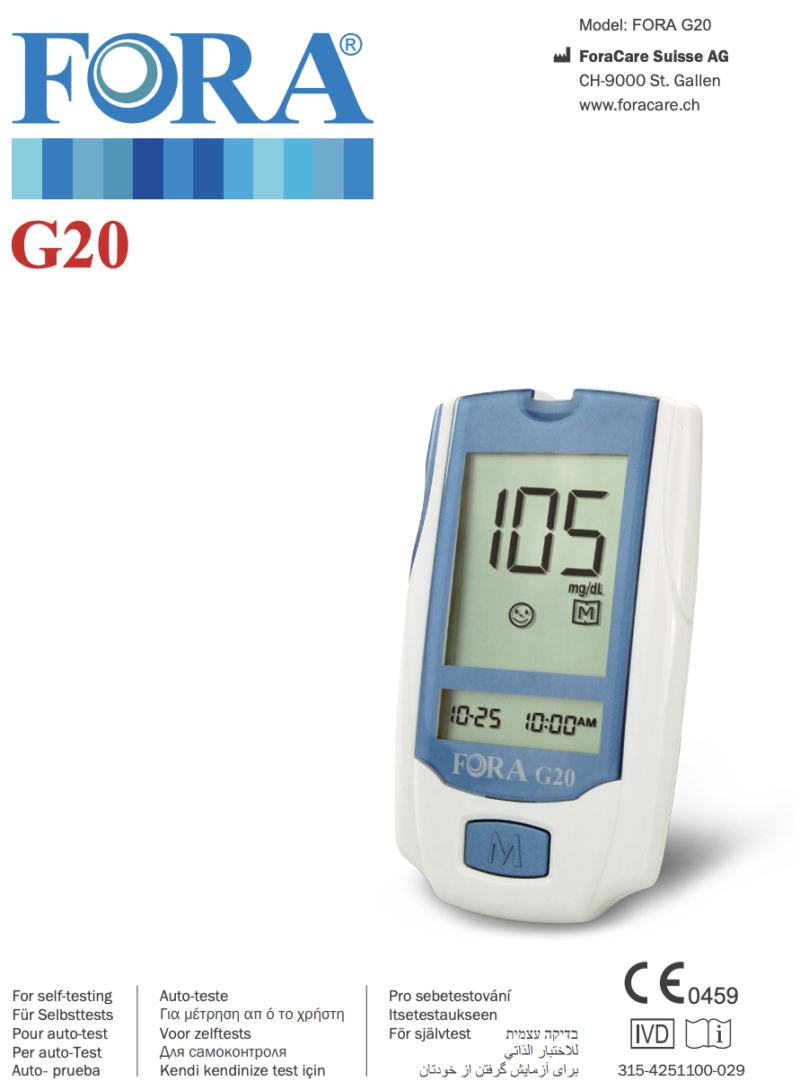 Fora glucose Monitor Comfort Basic G20 - Image 2