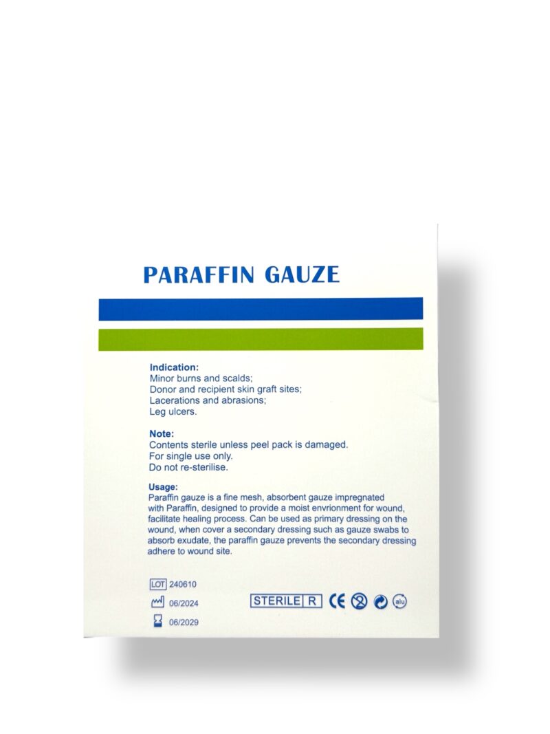 Paraffin Gauze 10 cm x10 cm