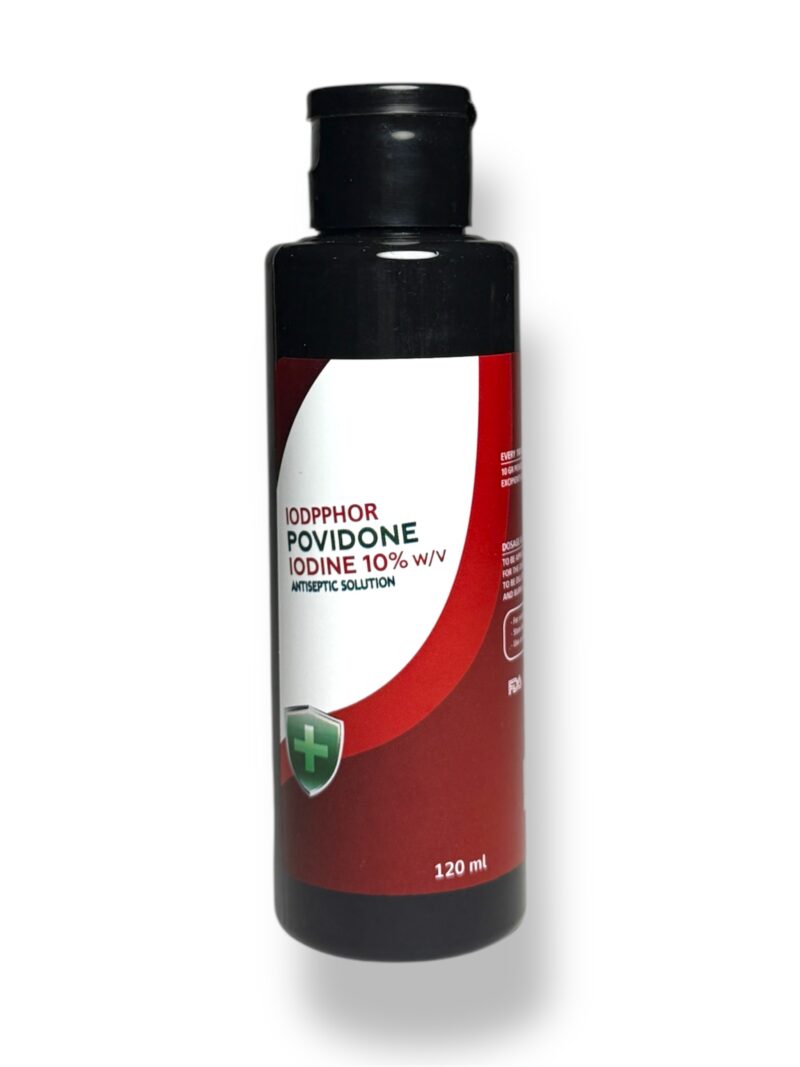 Iodine 10 % w/v Iodpphor povidone 120 mL - Image 2